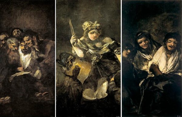 Франсиско Гойя фрески дома глухого