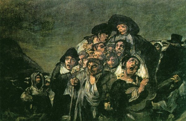 Гойя «Пилигримы из Сан-Исидро»