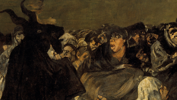 Франсиско Гойи картина дьявол