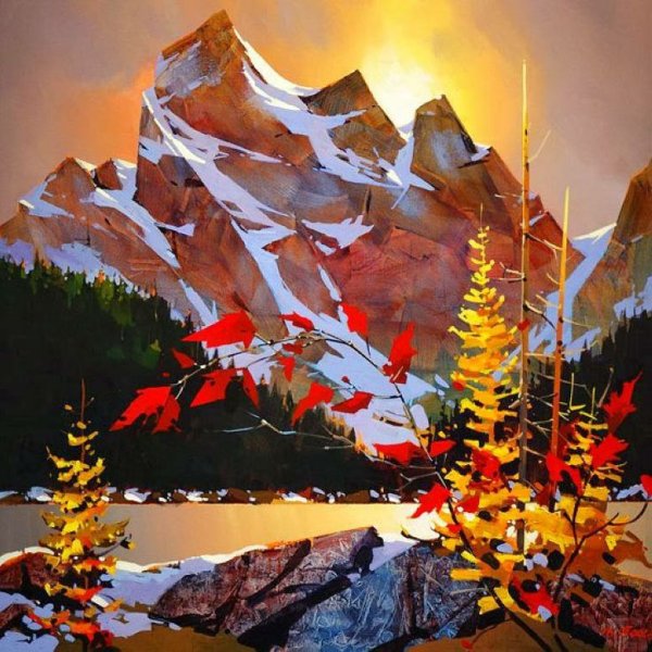 Michael o Toole акриловая живопись