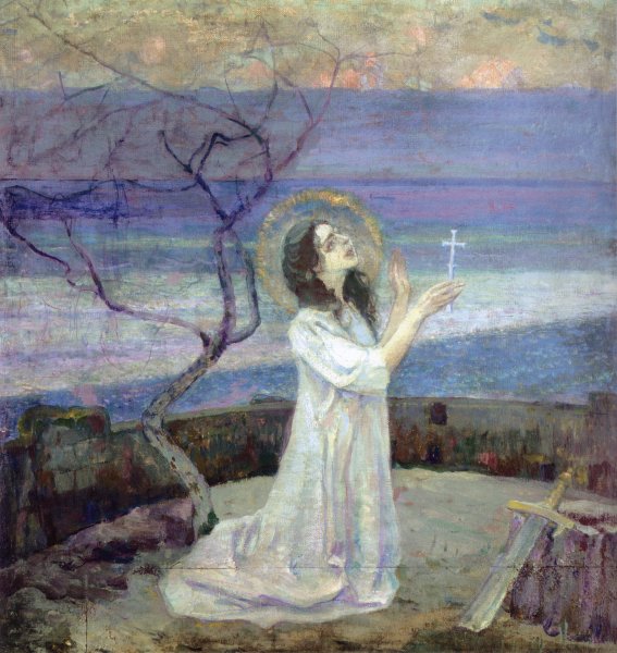 Михаил Нестеров великомученица Варвара