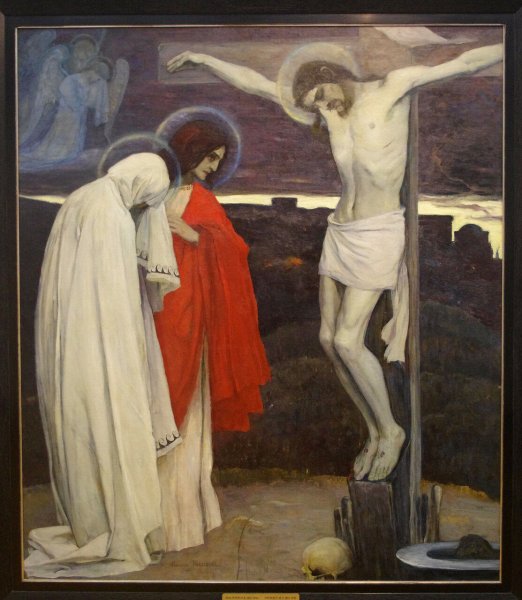 Нестеров Распятие Голгофа