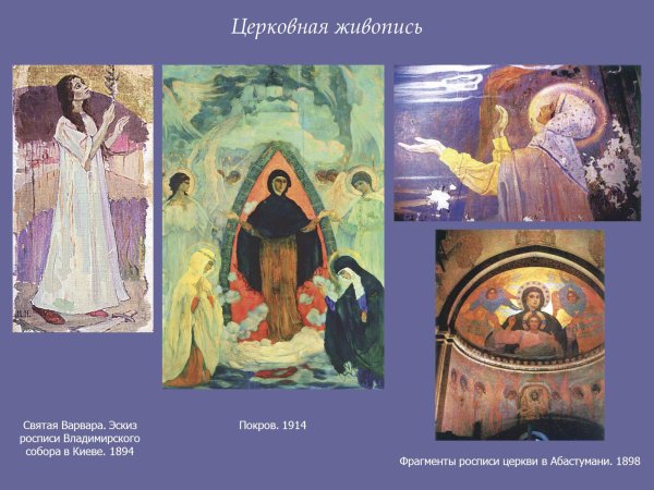 Владимирский собор в Киеве росписи Нестерова