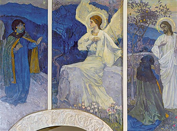 Нестеров фрески Марфо-Мариинской