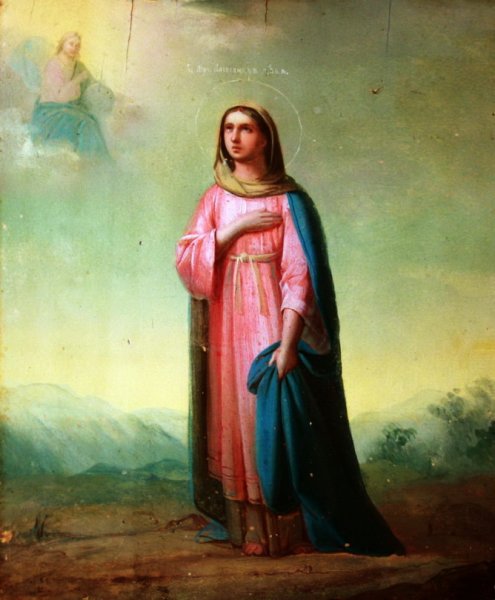 Варвара великомученица Нестеров Владимирский собор