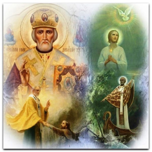 Святитель Николай Чудотворец живопись
