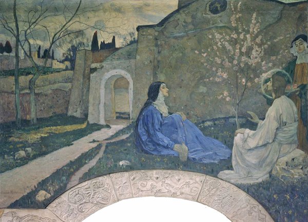 Нестеров фрески Марфо-Мариинской