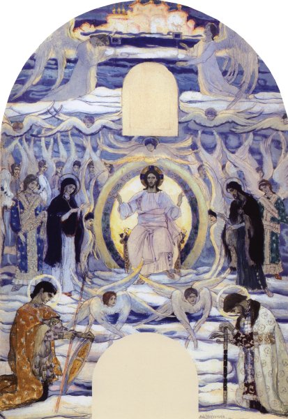 Нестеров роспись церкви в Абастумане