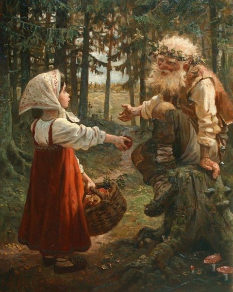 Живопись Андрея Шишкина славянские Богини