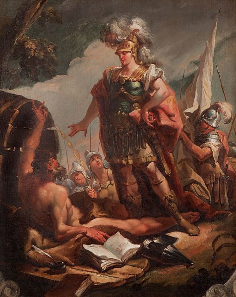 Александр Македонский живопись