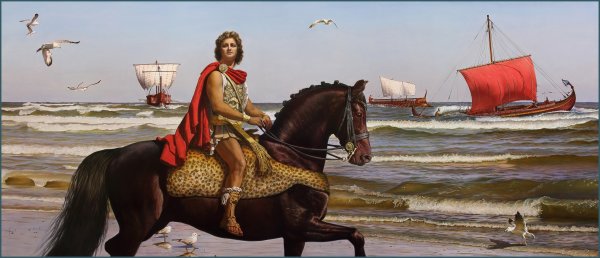 Александр Македонский живопись