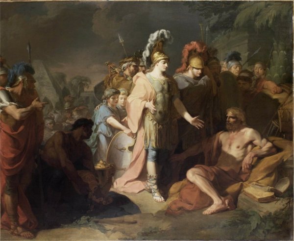 Александр Великий и Гефестион