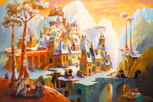 Сказочная живопись Антона Горцевича