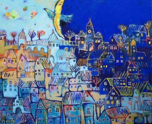 Крыши сказочного города