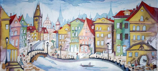 Панорама сказочного города