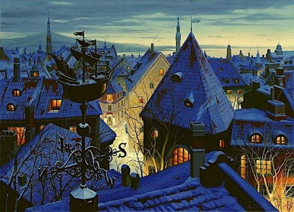 Художник Евгений Лушпин картины