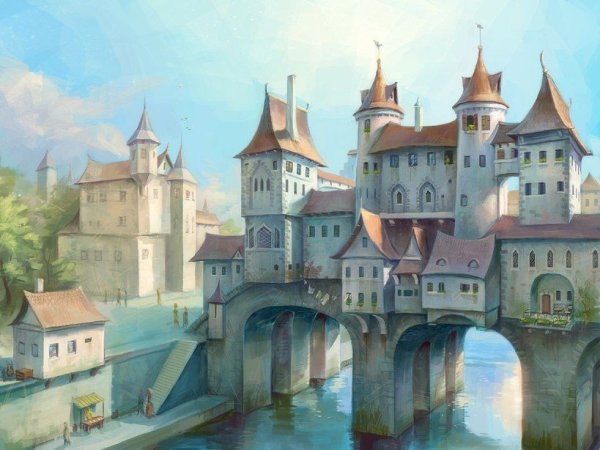 Картины города Ехо Макс Фрай