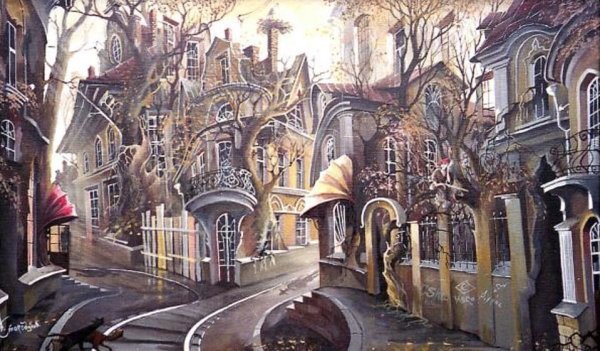 Александр Стародубов картины Булгаковская Москва