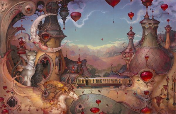 Даниэль Мерриам художник сюрреалист картины