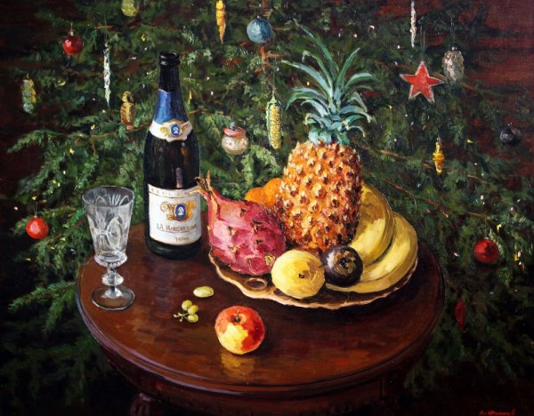 Владимир Филиппов новогодний натюрморт