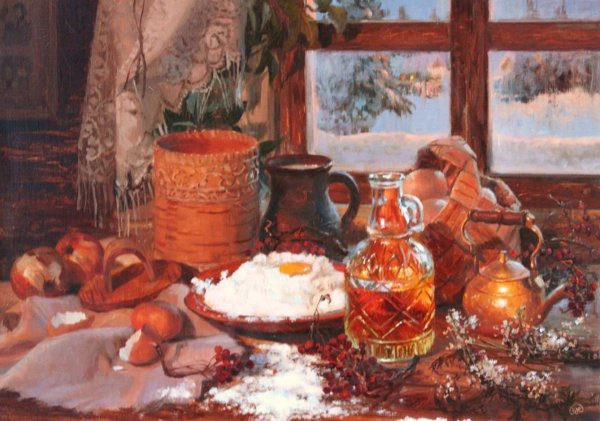 Художник Владимир Жданов. "Рождество".