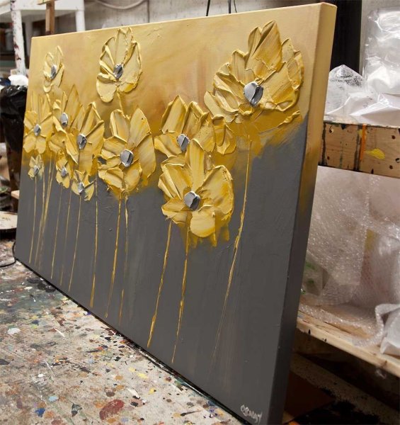 Картины текстурной пастой