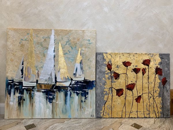 Картина регата с поталью