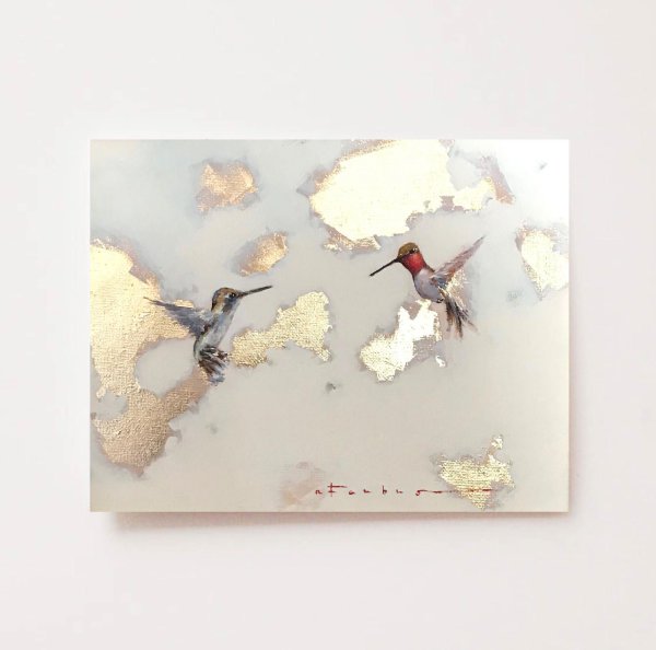 Картина Колибри с поталью