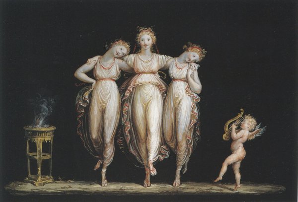 Жан Батист Реньо три грации