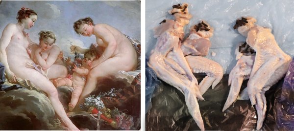 Три грации картина