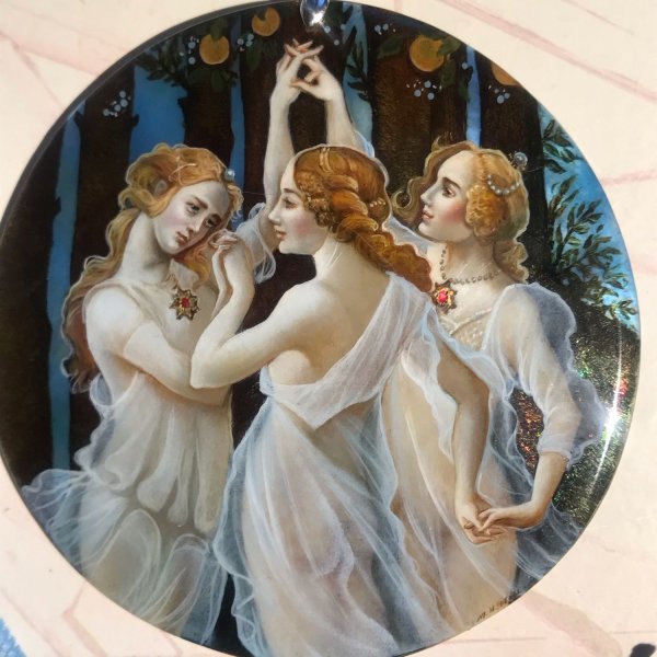 Три грации Рафаэль Боттичелли