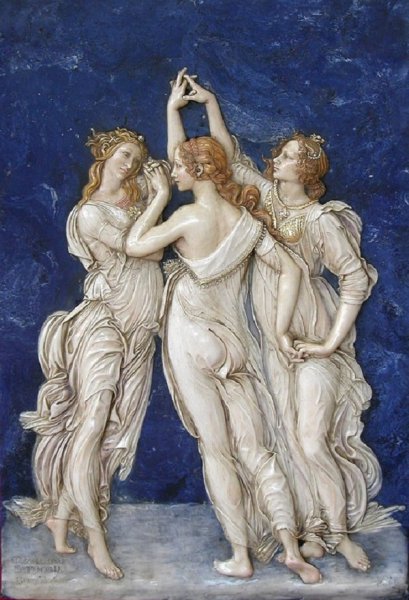Три грации картина Сандро Боттичелли