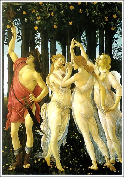 Три грации картина Рафаэля