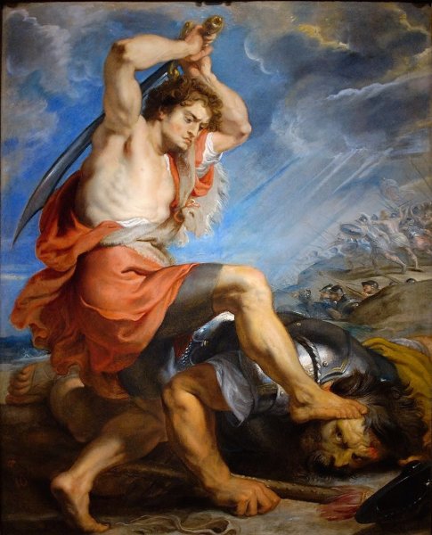 Рубенс Давид и Голиаф
