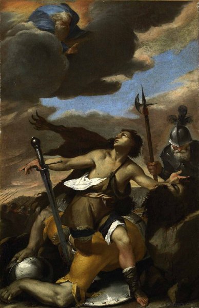 Давид Голиаф картина Давида