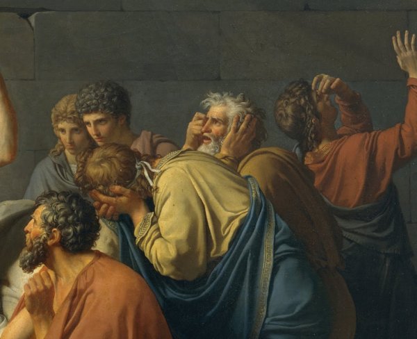 Луи Давид смерть Сократа