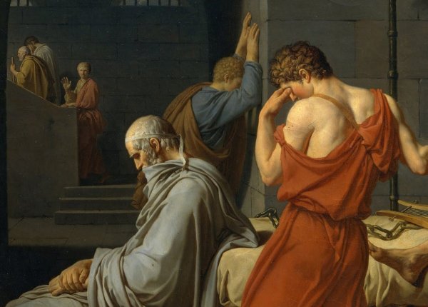 Жак Луи Давид Сократ