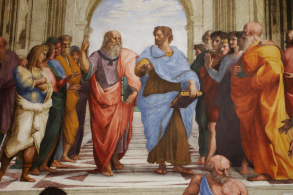 Афинская школа Сократ