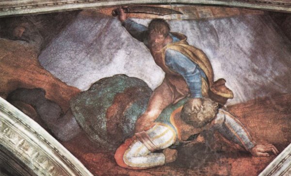 Микеланджело Караваджо Давид и Голиаф