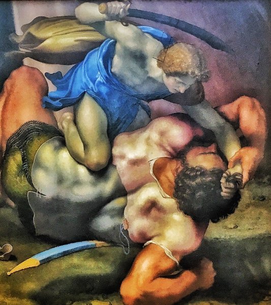 Давид и Голиаф в живописи Джорджоне