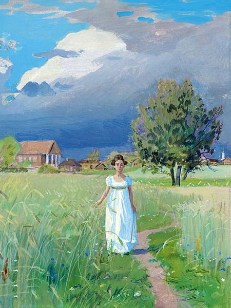 Татьяна Ларина и барышни