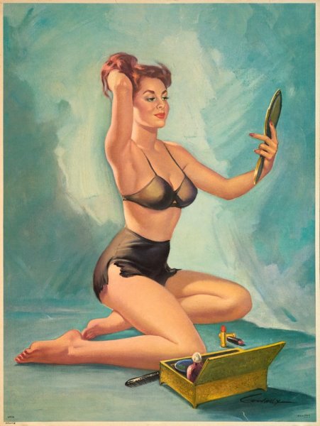 Вячеслав Югай художник пин ап