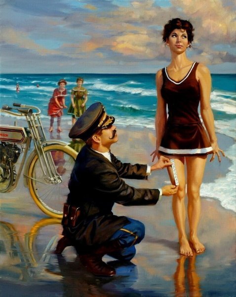 Художник Джил Элвгрен (Gil Elvgren)