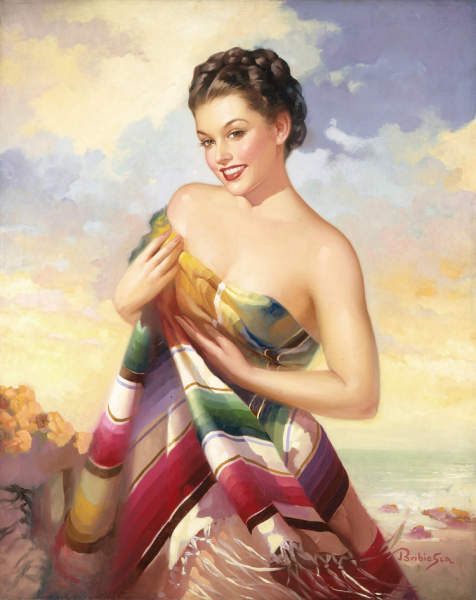 Арт Фрам художник пин-ап