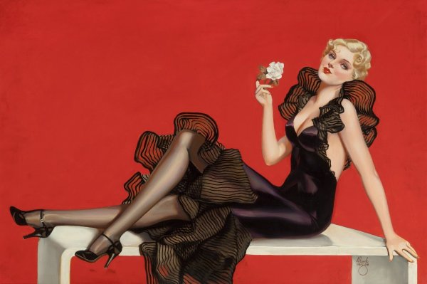 Художник Gil Elvgren 21