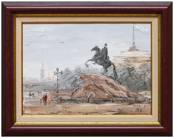 Картина Михаил Платунов медный всадник