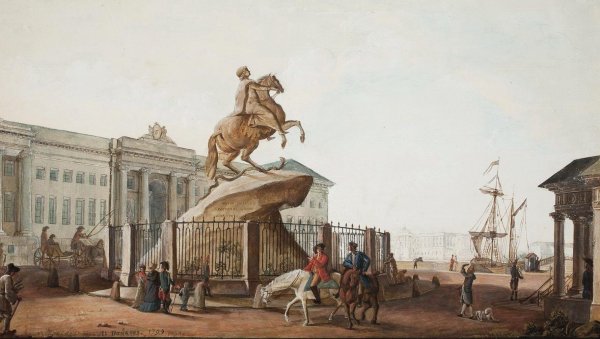 Медный всадник и Петропавловская крепость