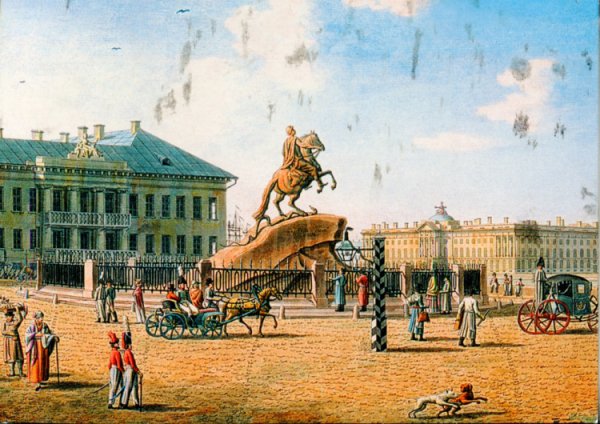 Памятники Ленинграда медный всадник