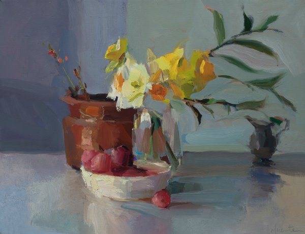 Техника Алла Прима (alla prima)