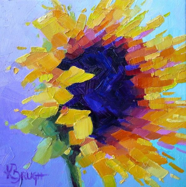 Алла Прима маслом